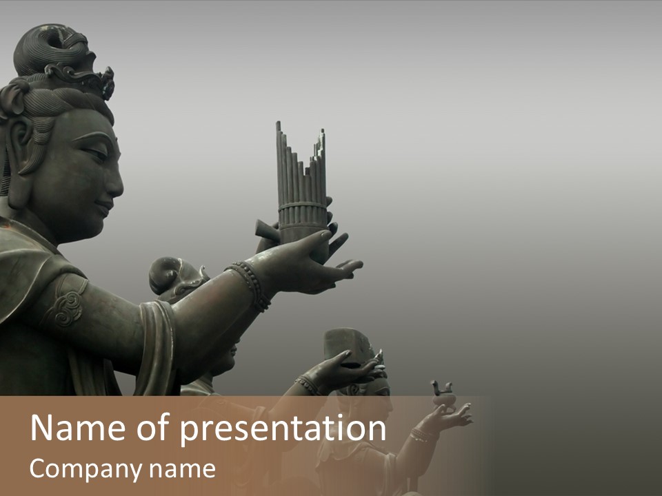 The Buddha Worshipers PowerPoint Template