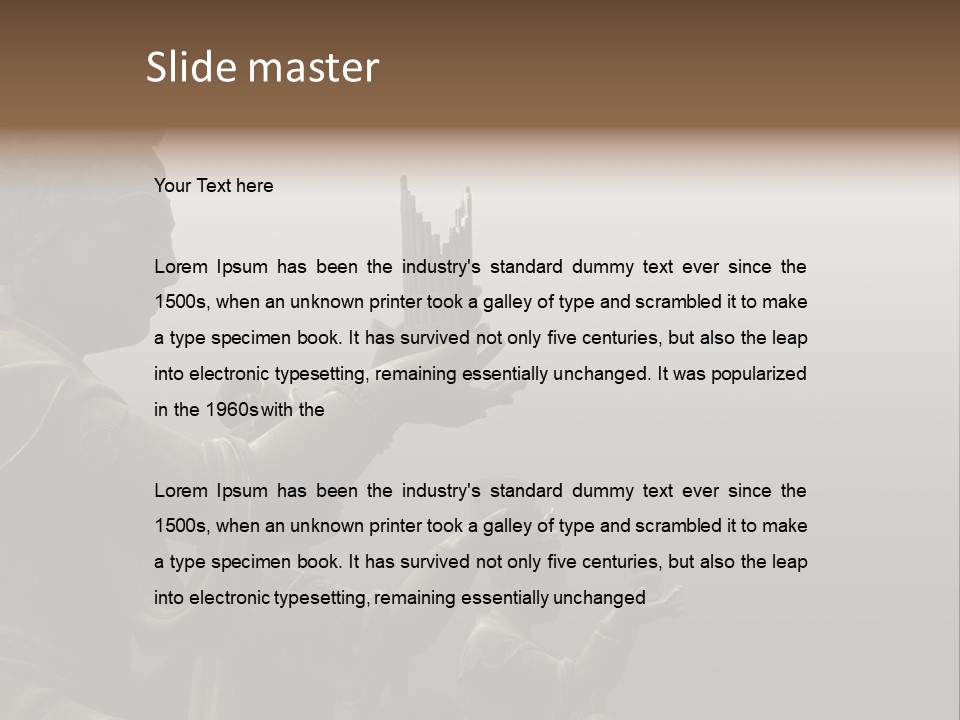 The Buddha Worshipers PowerPoint Template