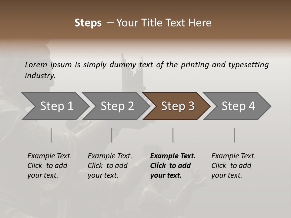The Buddha Worshipers PowerPoint Template