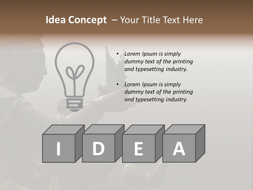 The Buddha Worshipers PowerPoint Template