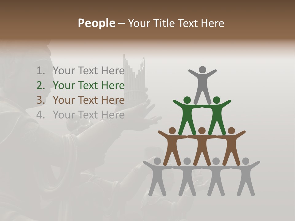 The Buddha Worshipers PowerPoint Template