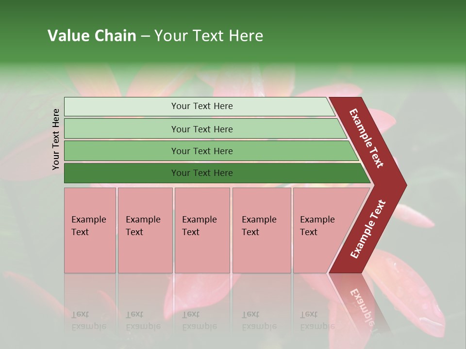 Plumeria Burst PowerPoint Template