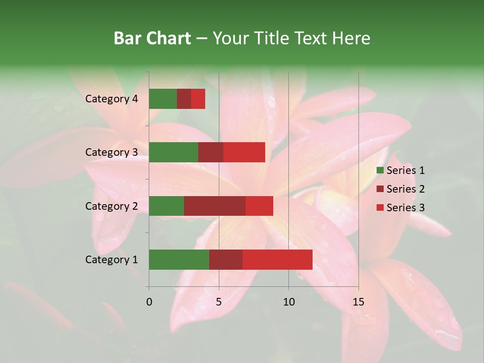 Plumeria Burst PowerPoint Template