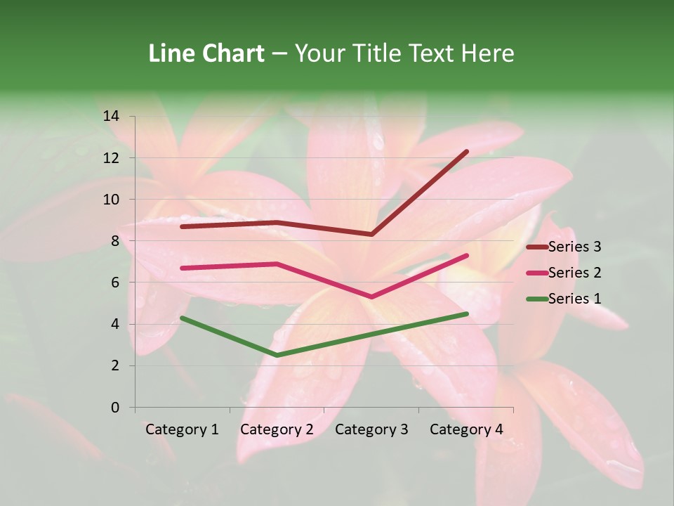 Plumeria Burst PowerPoint Template