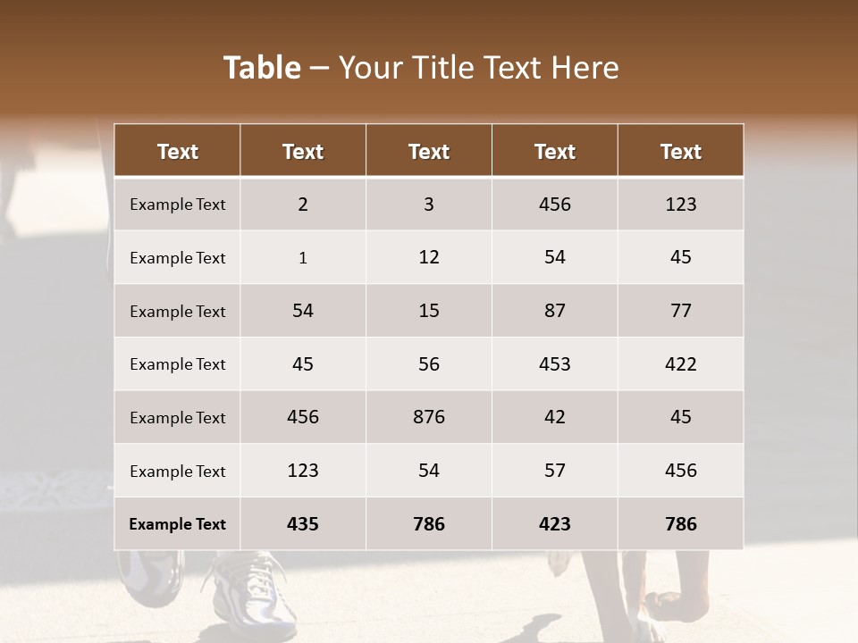 A Person Walking A Brown And White Dog On A Leash PowerPoint Template