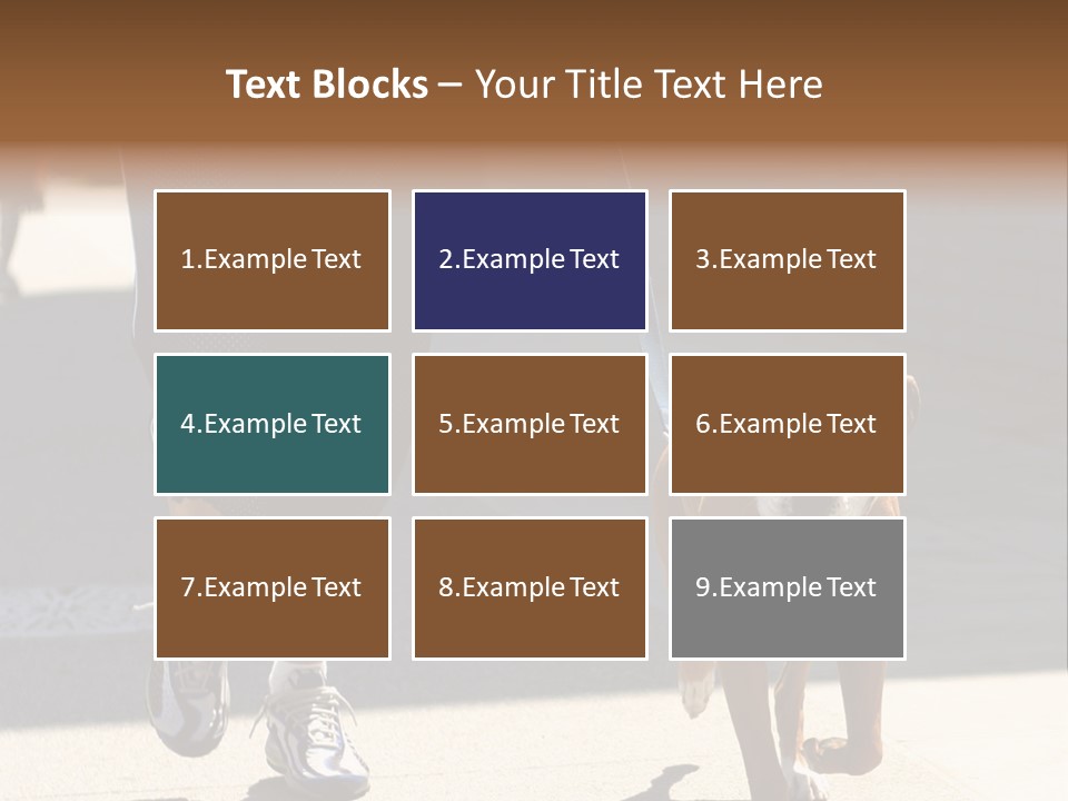 A Person Walking A Brown And White Dog On A Leash PowerPoint Template