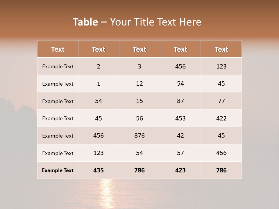 Silhouettes Of Sailboat At Sunset, Ibiza PowerPoint Template