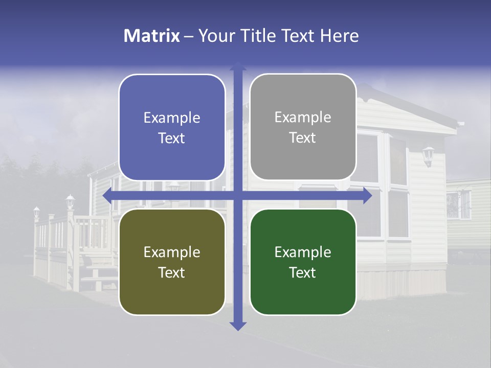 Static Holiday Home PowerPoint Template