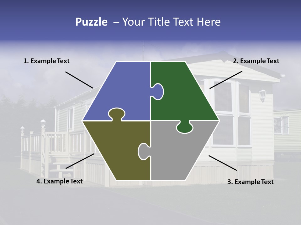 Static Holiday Home PowerPoint Template