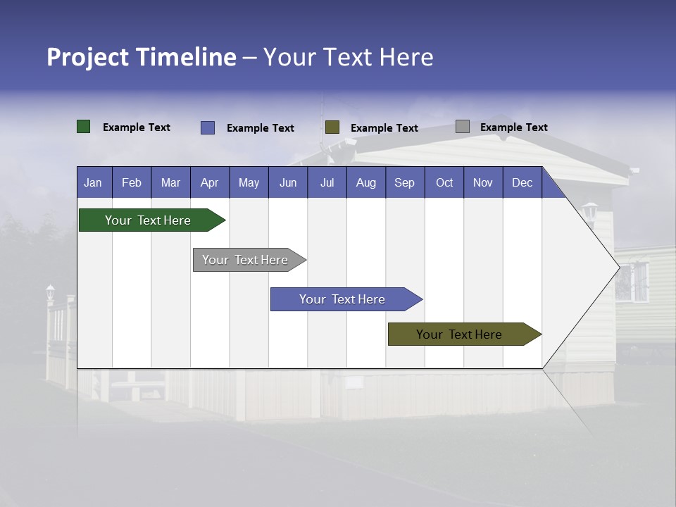 Static Holiday Home PowerPoint Template