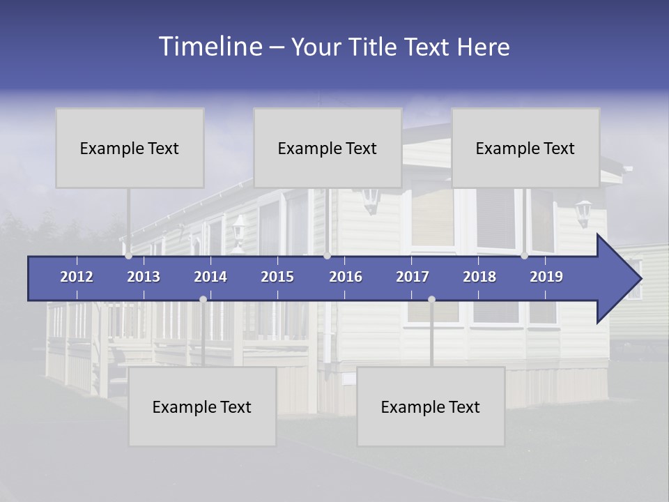 Static Holiday Home PowerPoint Template