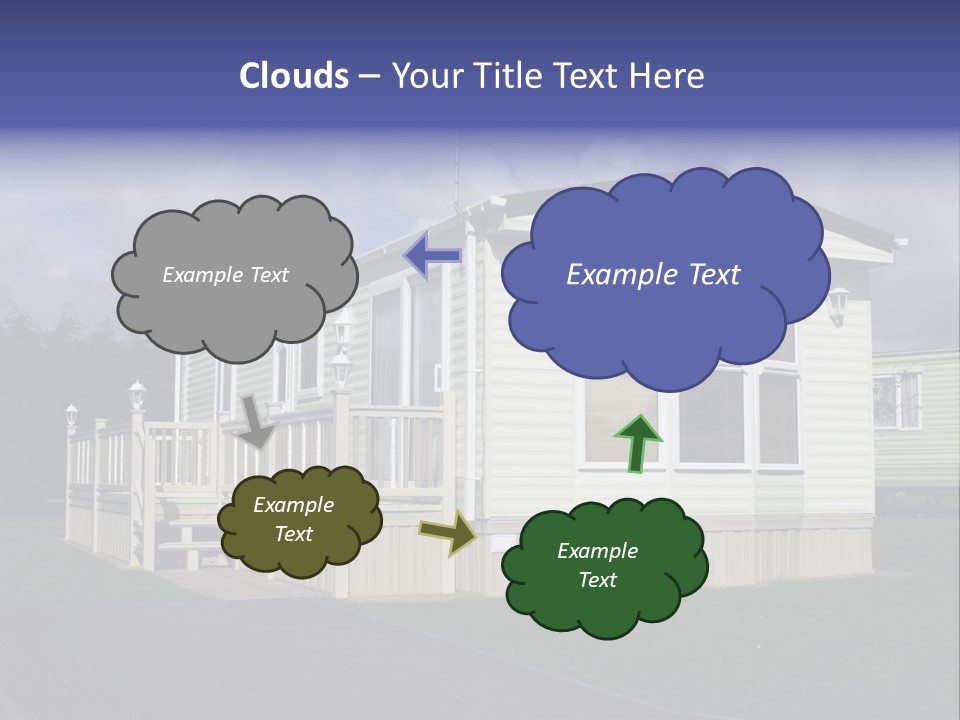 Static Holiday Home PowerPoint Template