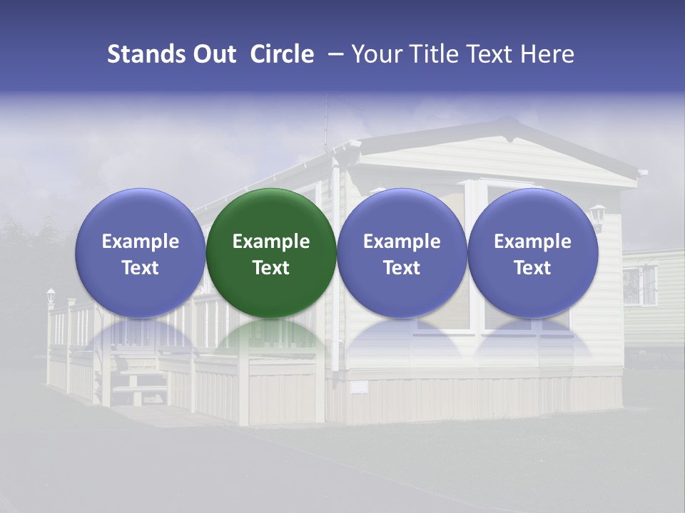 Static Holiday Home PowerPoint Template