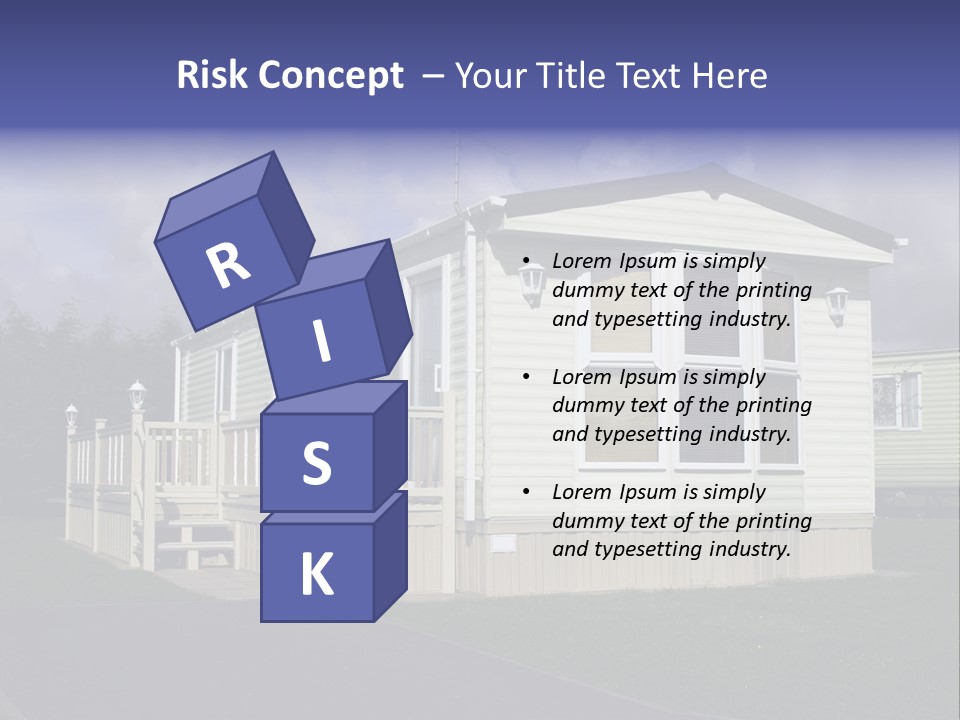 Static Holiday Home PowerPoint Template