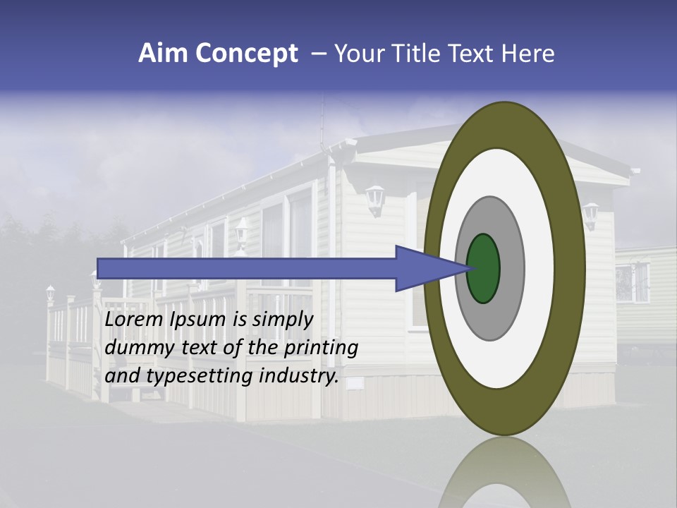 Static Holiday Home PowerPoint Template