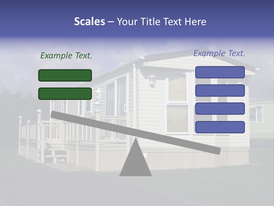 Static Holiday Home PowerPoint Template