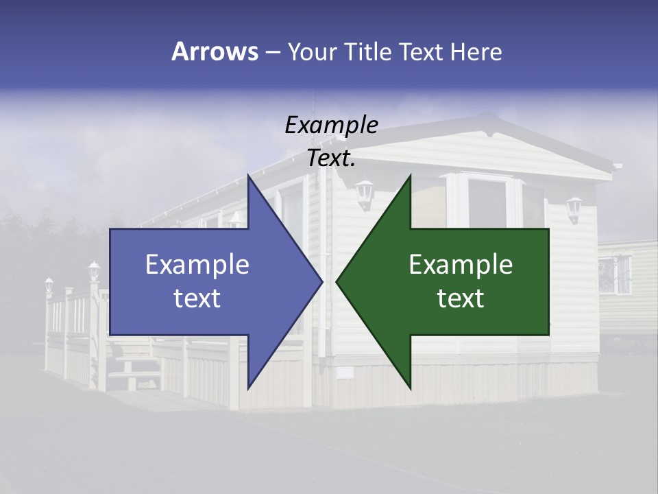 Static Holiday Home PowerPoint Template