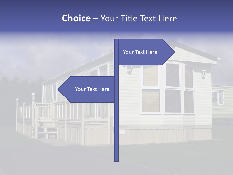 Static Holiday Home PowerPoint Template
