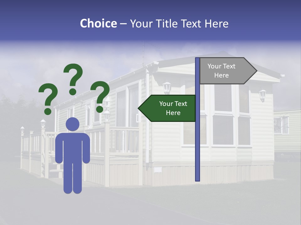 Static Holiday Home PowerPoint Template