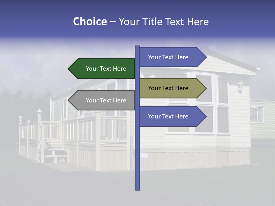 Static Holiday Home PowerPoint Template