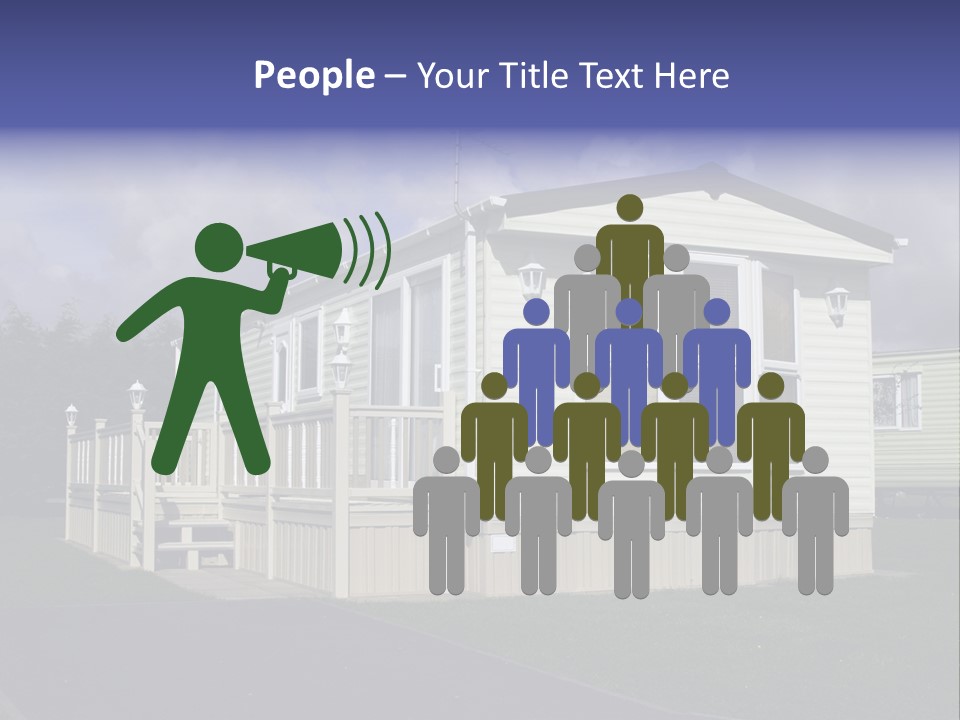 Static Holiday Home PowerPoint Template