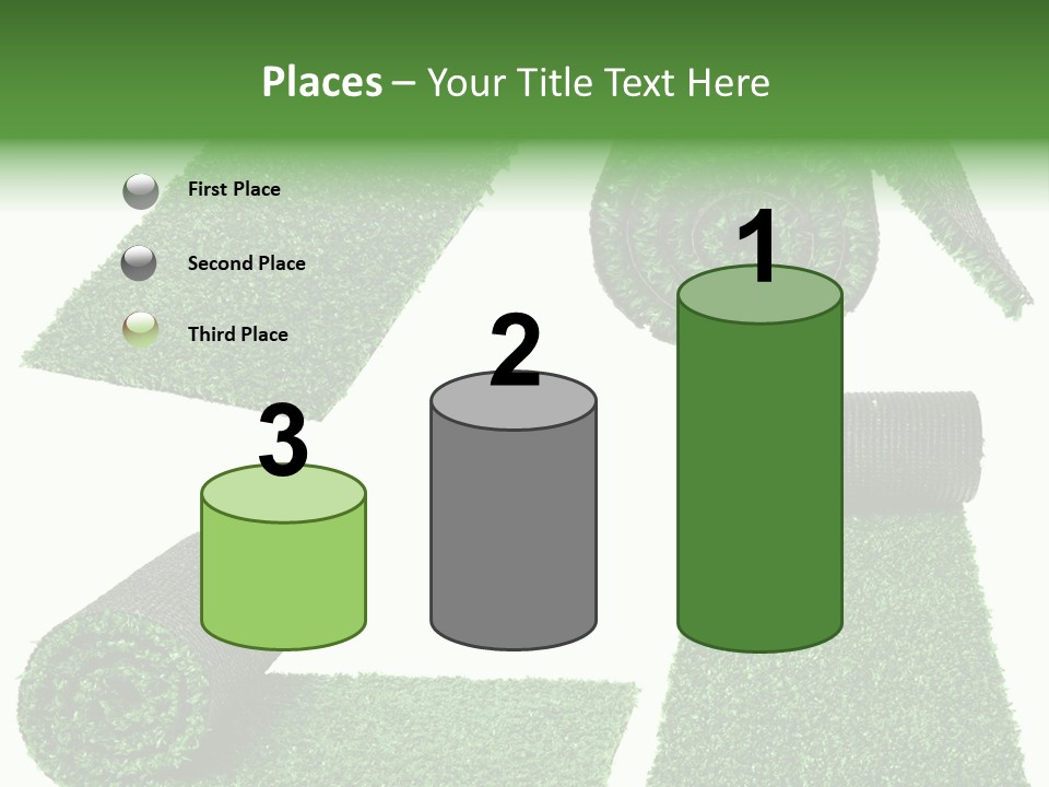 Autumn In Public Garden. Young Couple On A Path PowerPoint Template