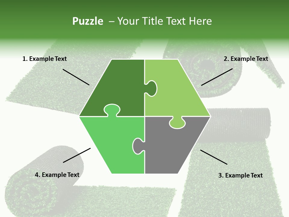 Autumn In Public Garden. Young Couple On A Path PowerPoint Template