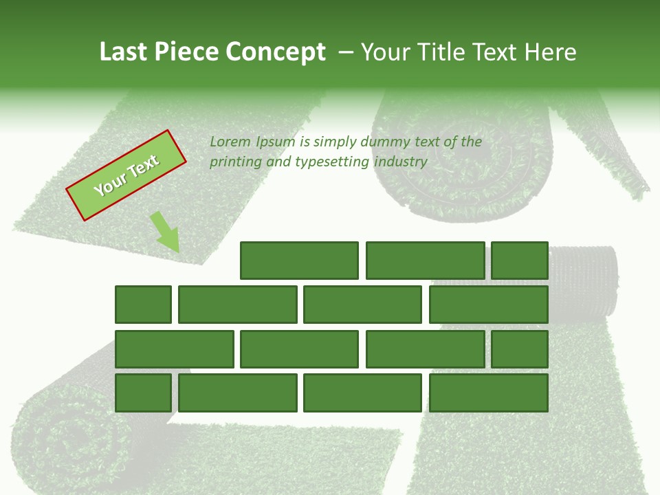 Autumn In Public Garden. Young Couple On A Path PowerPoint Template