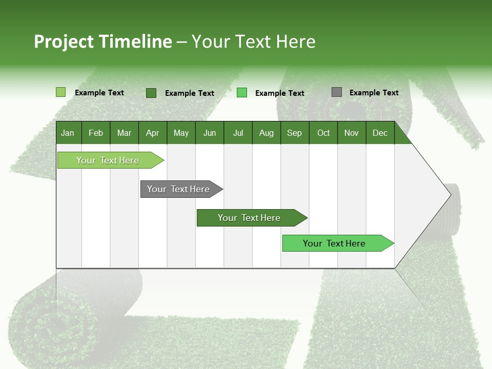 Autumn In Public Garden. Young Couple On A Path PowerPoint Template