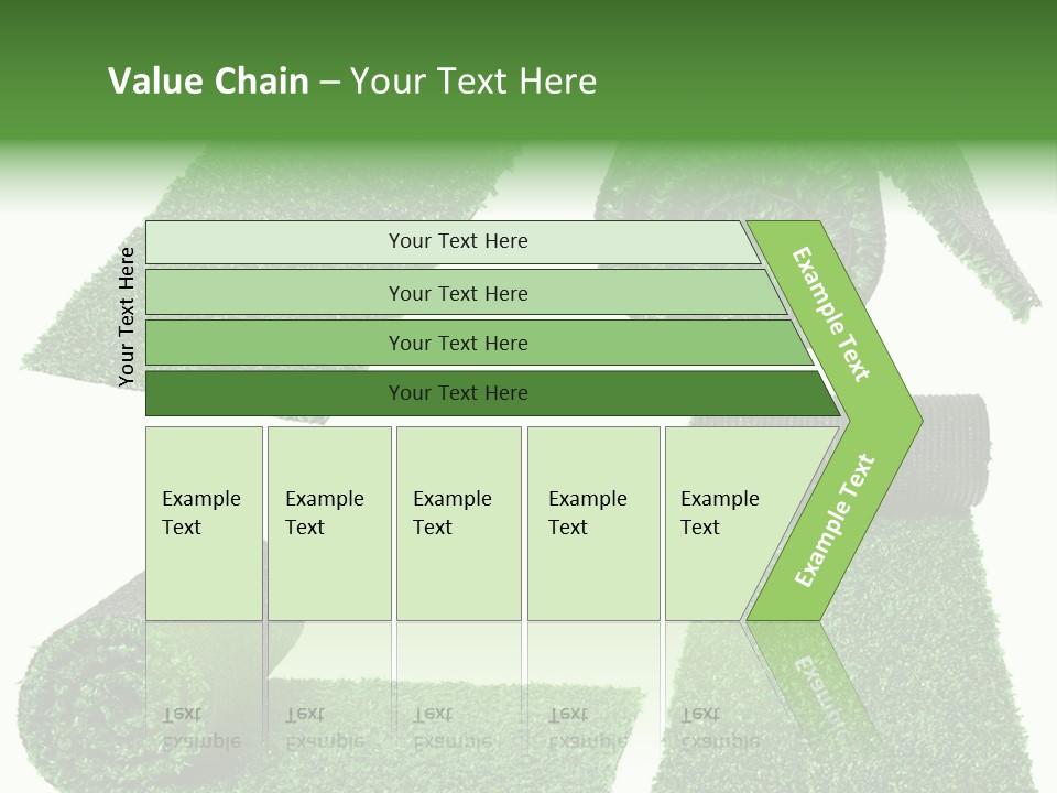 Autumn In Public Garden. Young Couple On A Path PowerPoint Template