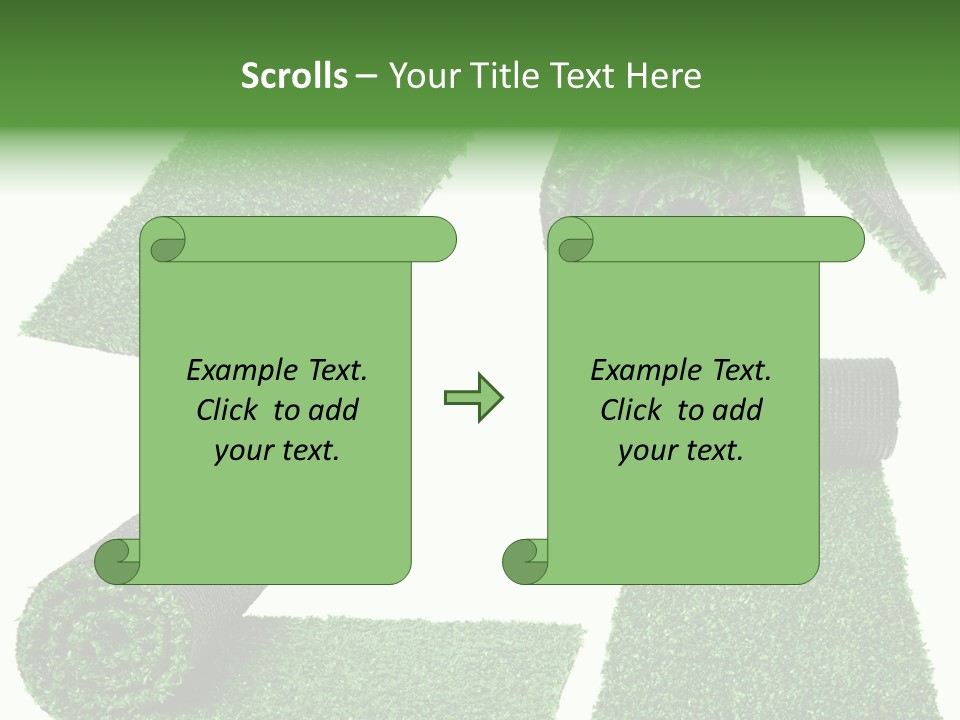 Autumn In Public Garden. Young Couple On A Path PowerPoint Template