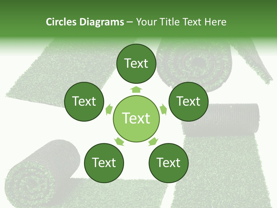 Autumn In Public Garden. Young Couple On A Path PowerPoint Template