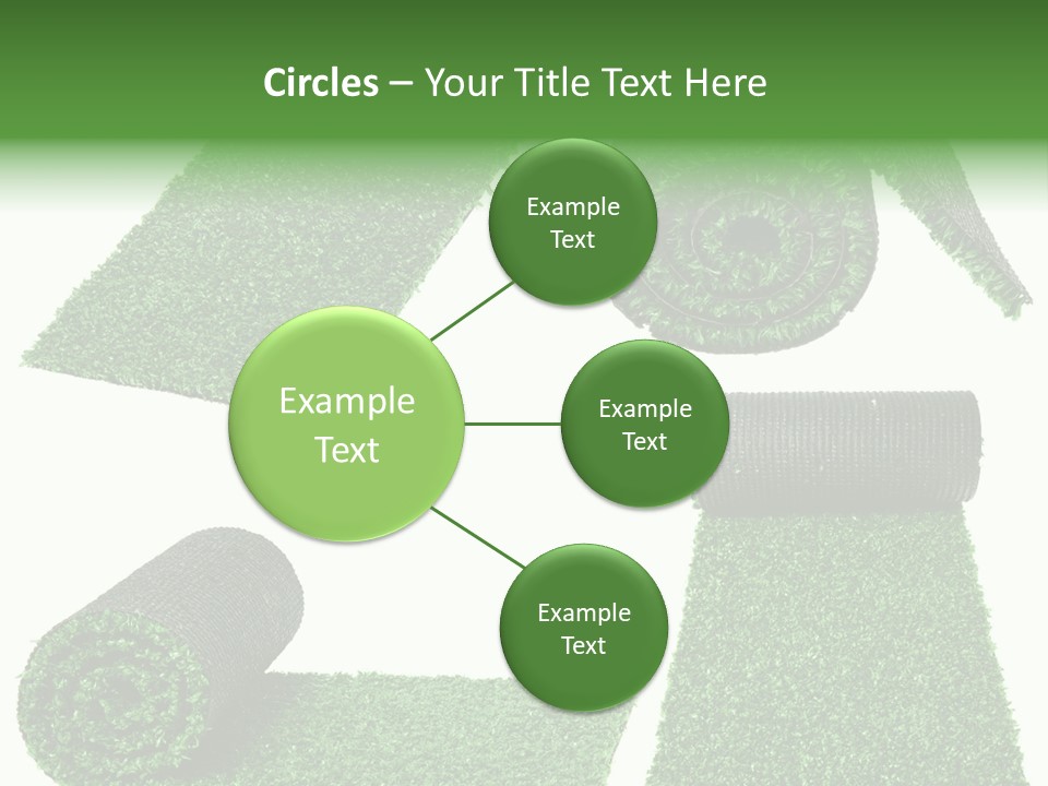 Autumn In Public Garden. Young Couple On A Path PowerPoint Template