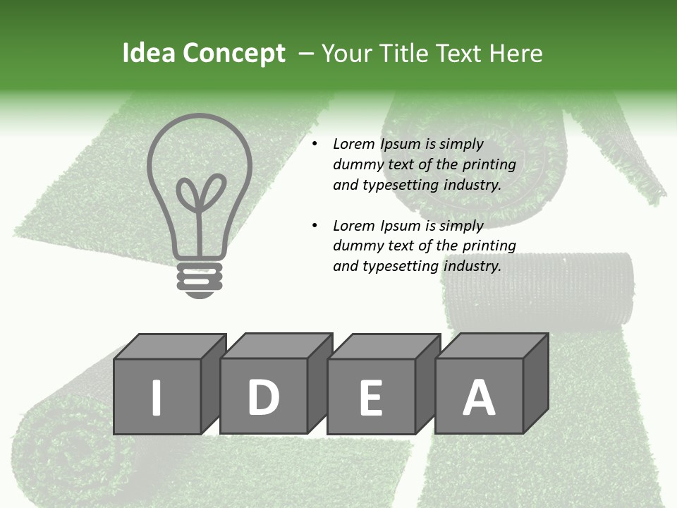 Autumn In Public Garden. Young Couple On A Path PowerPoint Template