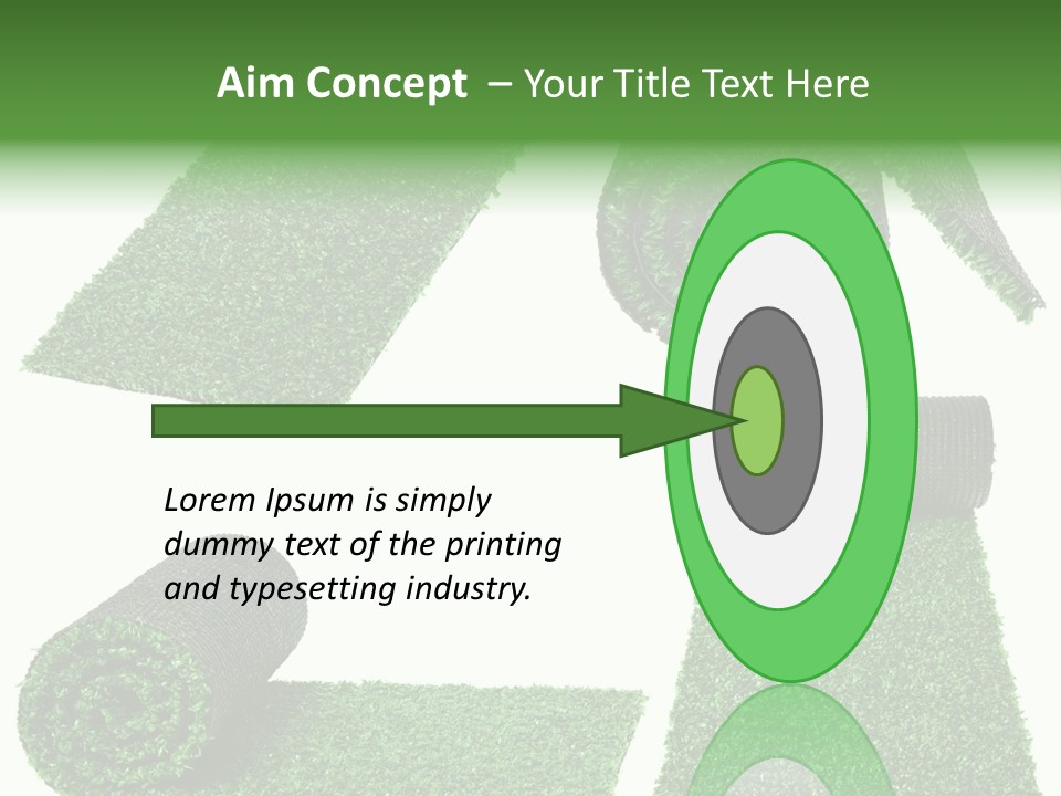 Autumn In Public Garden. Young Couple On A Path PowerPoint Template