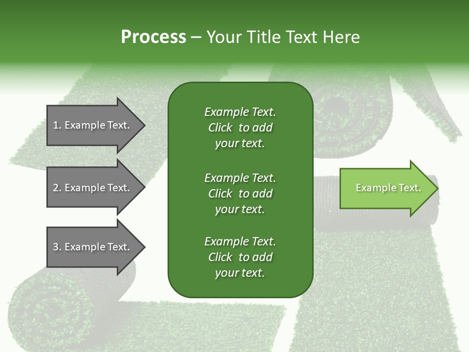 Autumn In Public Garden. Young Couple On A Path PowerPoint Template