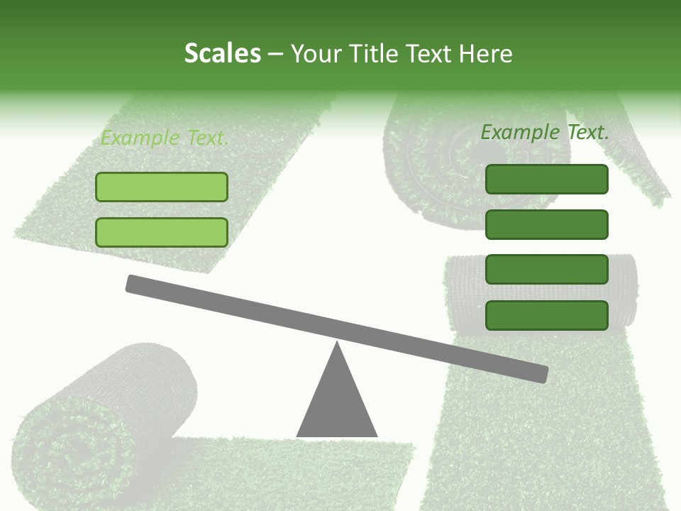 Autumn In Public Garden. Young Couple On A Path PowerPoint Template