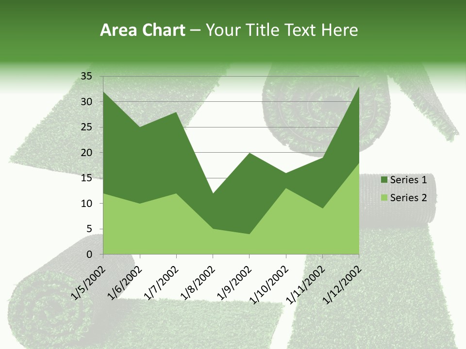 Autumn In Public Garden. Young Couple On A Path PowerPoint Template