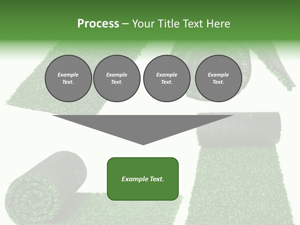 Autumn In Public Garden. Young Couple On A Path PowerPoint Template