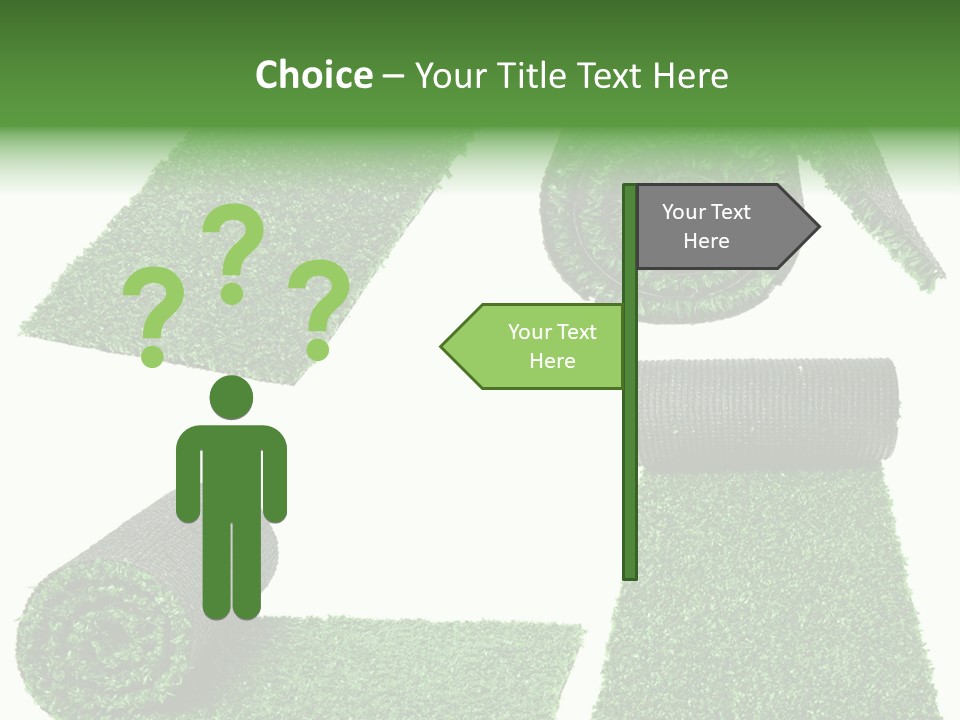 Autumn In Public Garden. Young Couple On A Path PowerPoint Template