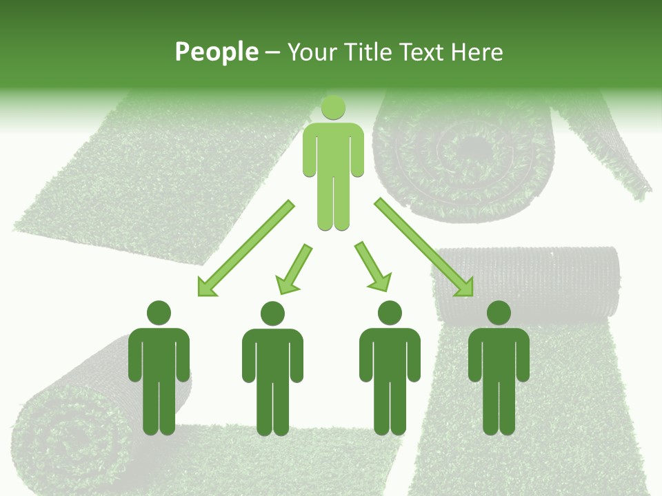 Autumn In Public Garden. Young Couple On A Path PowerPoint Template