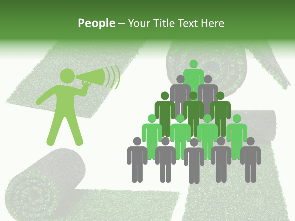 Autumn In Public Garden. Young Couple On A Path PowerPoint Template