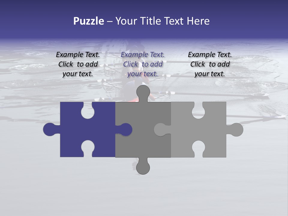 Rowing Team PowerPoint Template