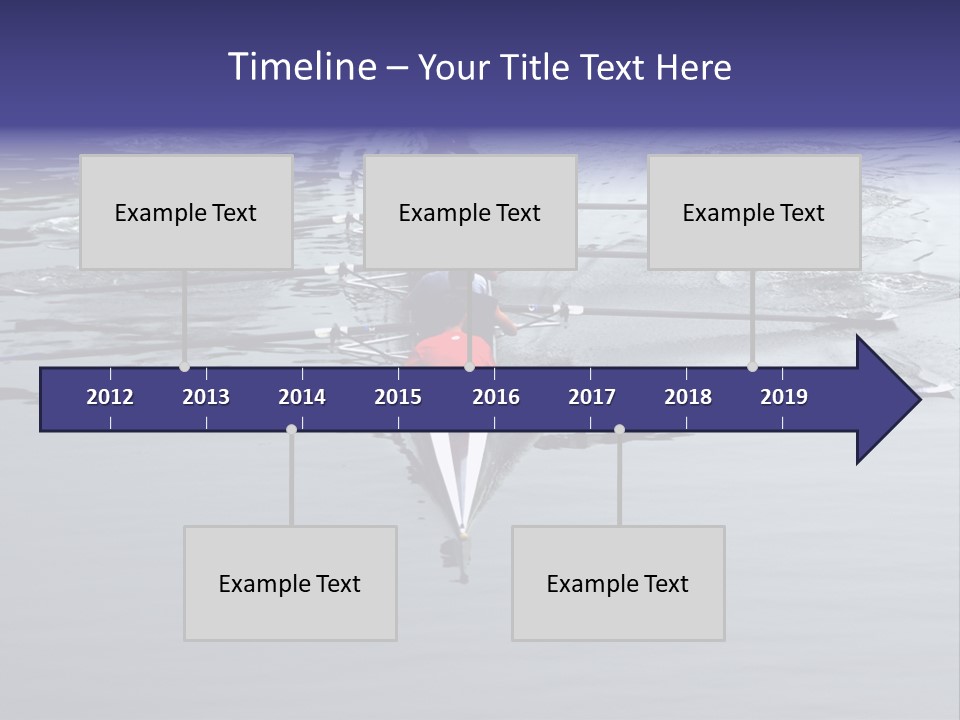 Rowing Team PowerPoint Template