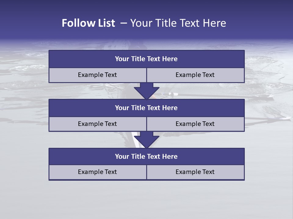 Rowing Team PowerPoint Template