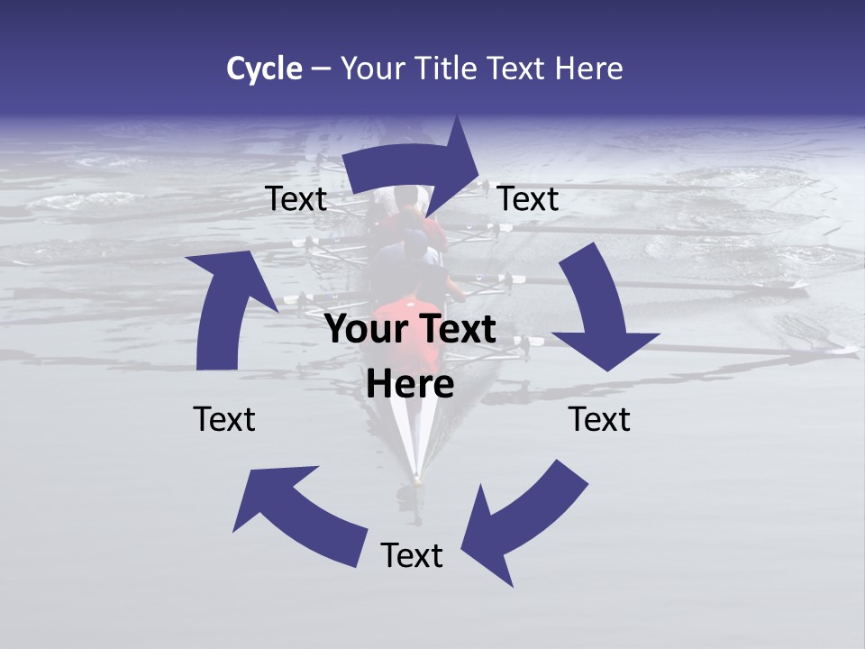 Rowing Team PowerPoint Template