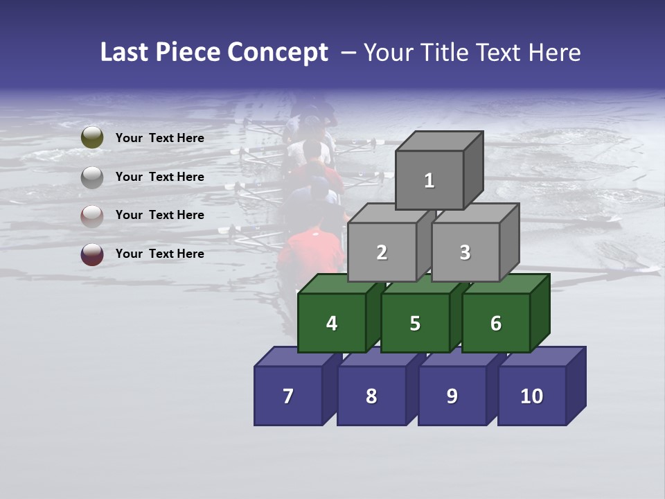 Rowing Team PowerPoint Template