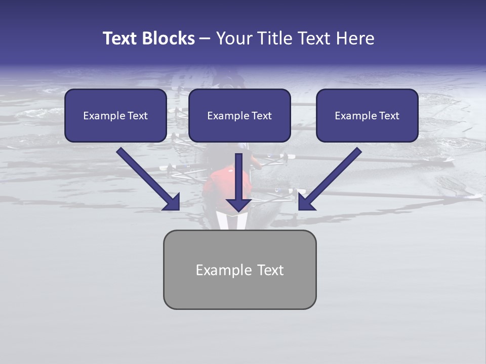Rowing Team PowerPoint Template