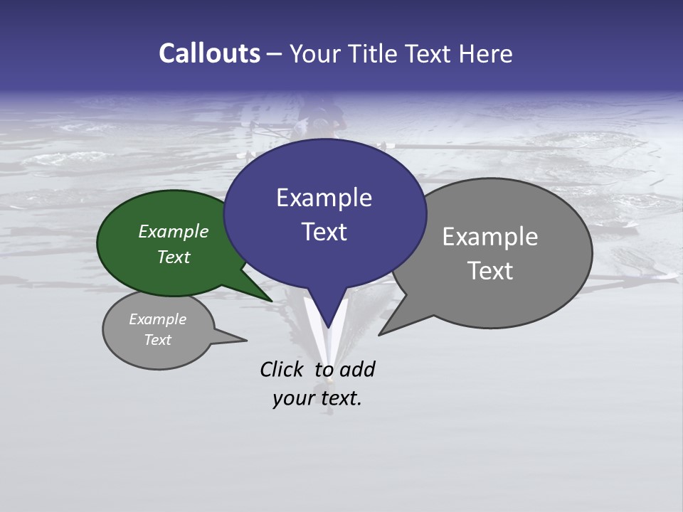 Rowing Team PowerPoint Template