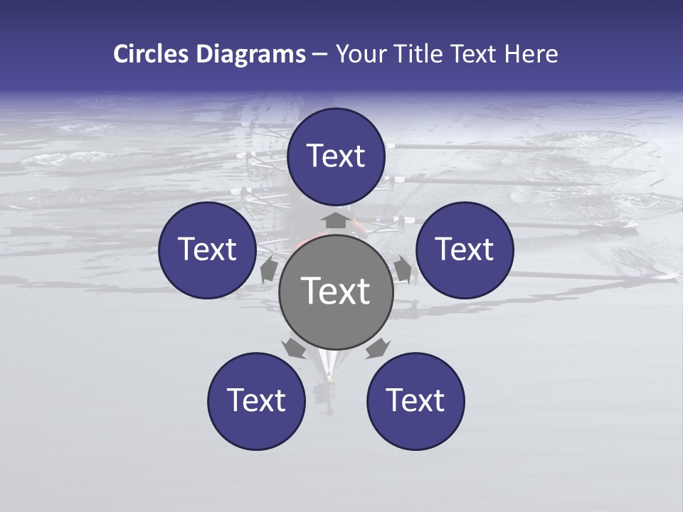 Rowing Team PowerPoint Template